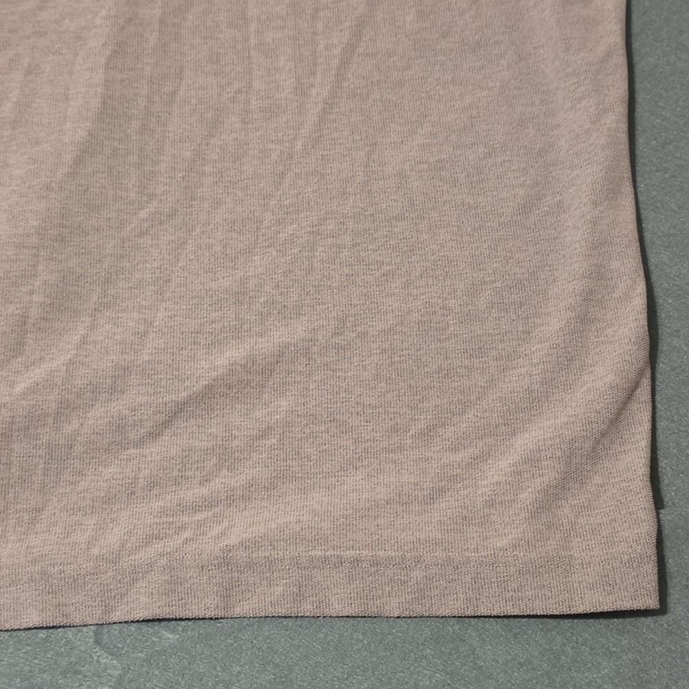Vuori Brown Polo Shirt M Men Short Sleeve Button Collared Knit Solid - Picture 9 of 16